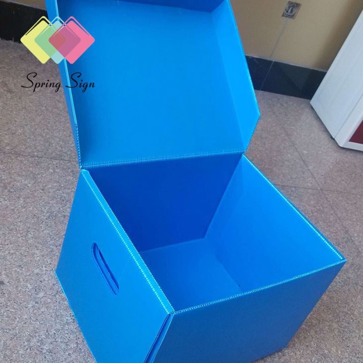 5mm PP Corrugated Plastic Fluted Sheet Plasticor Seeding Box