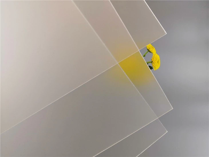 Custom Size Multiple Color Frosted Acrylic Sheet