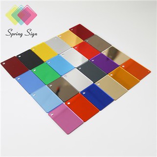 Dekoracije Srebro Zlato Ružino zlato Akrilni PMMA Mirror Sheet