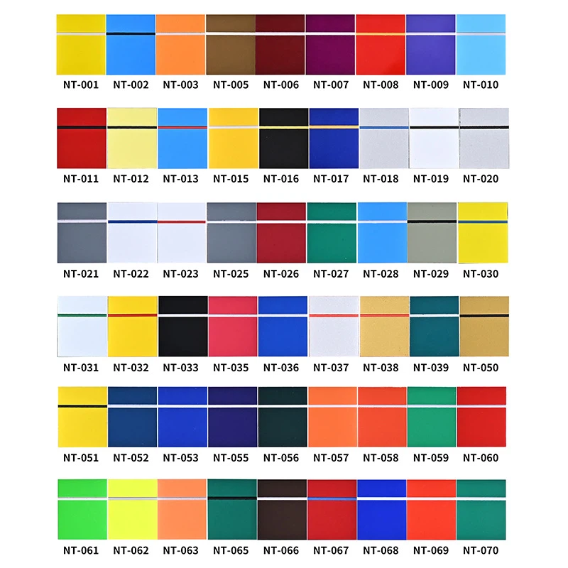 Abs Double Color Plastİc Sheet